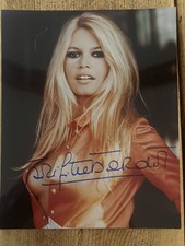 Brigitte Bardot Signed