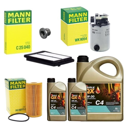 5w30 air oil fuel mann - air,
