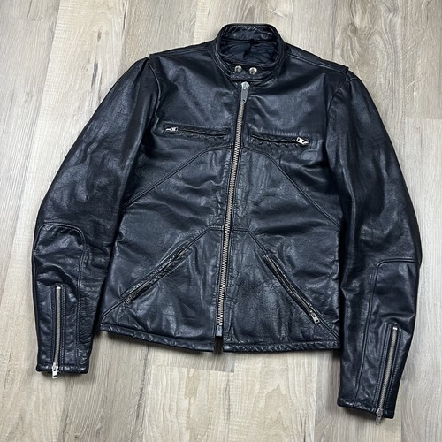 Vtg 50s 60s leather - vtg,