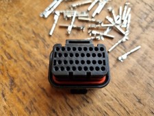 TE CONNECTIVITY 34 PIN ECU 4 KEY CONNECTOR PLUG MOTEC LINK DTA HALTECH ECUMASTER