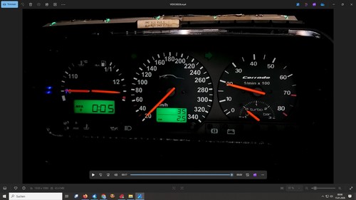 Corrado turbo speedometer 3 - corrado,