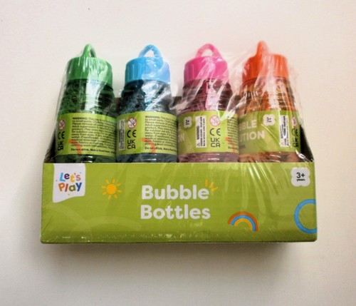 Pack bubbles bottles kid s - 4, kid's