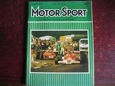 Motor Sport August 1977