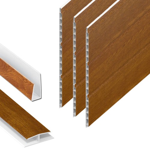 Hollow soffit board oak - hollow,