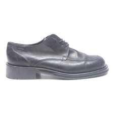 LLOYD Mens Black Leather Derby