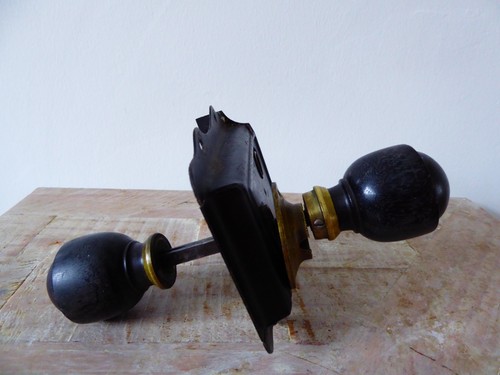 Vintage victorian rim lock - vintage,