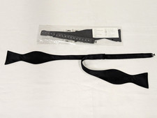 British Army Military Evening Mess Dress Black Bow Tie - Latest Issue