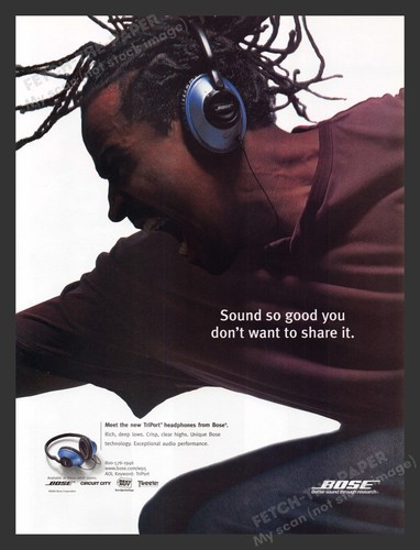 Bose 2000s print advertisement - bose,