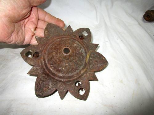 Antique ornate cast - , iron