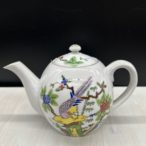 Floral lowestoft hand painted - floral,