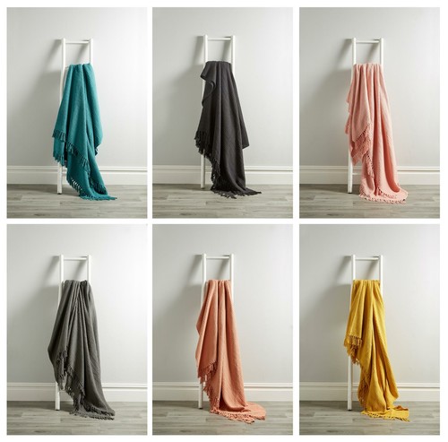 Lisbon throw 100 cotton - lisbon,