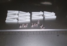 Electric RC Airplane Servo Clevis 40 pcs Nylon EPP Deco Panel Parts Japan cc8