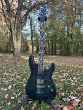 Schecter  C-1 Classic - Trans Blue - Fishman Florence Modern Pick Ups- Case