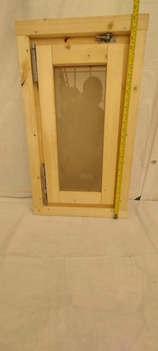 Sauna windows with tampered - windows,