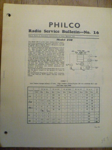 Philco model 238 - 238, /