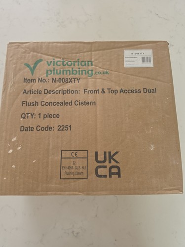Victoria plumbing front and - front,