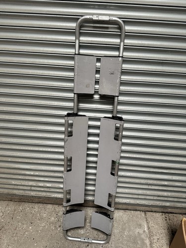 Aluminium scoop stretcher - aluminium,
