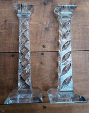 Pair Slovenian Lead Crystal