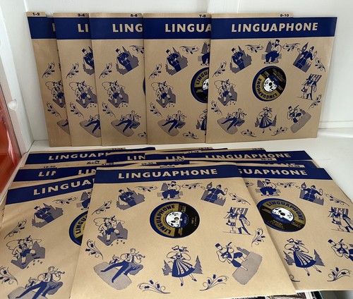 Vintage linguaphone rpm - vintage,