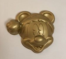 Disney Parks Mickey Mouse Santa Christmas Holiday Jelly Aluminum Mold 8"