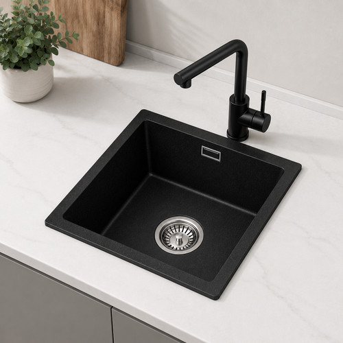 Black granite composite - granite,