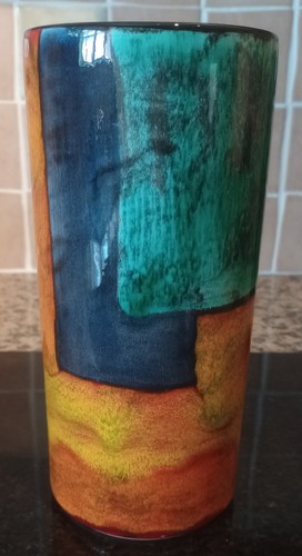 Poole pottery gemstone pillar - gemstone,