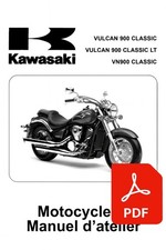 KAWASAKI VULCAN VN900 VN CLASSIC REPAIR WORKSHOP MAGAZINE MANUAL 