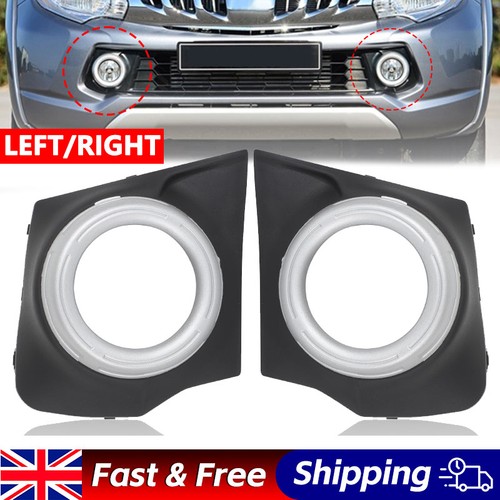 Front bumper fog light grille - bumper,
