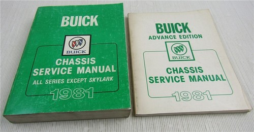 Service manual 1981 - service, buick
