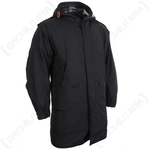 Black m51 parka with - black, liner