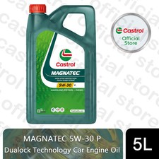 Castrol MAGNATEC 5W-30 P Car Engine Oil Dualock Technology, 5 Litre