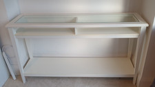 IKEA Liatorp Console Table White/Glass
