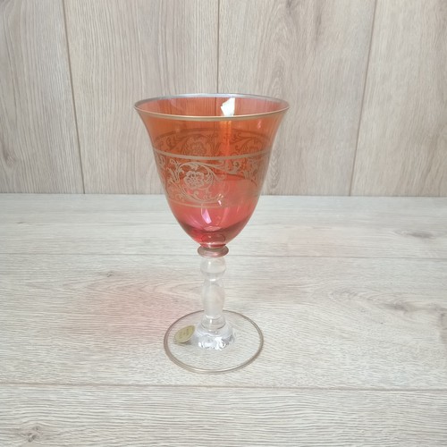 Italian vintage amber glass - italian,