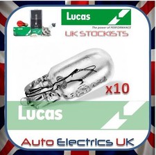 10 x 501 LUCAS SIDE LIGHT