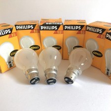 6X Philips 240V A55 FR B22 BC