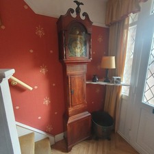 antique longcase grandfather