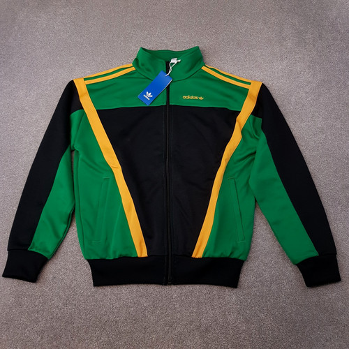 Adidas track jacket - xs, green