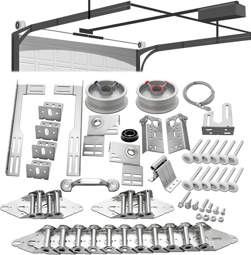Garage door parts installation - garage,