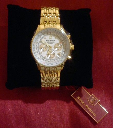 Krug baumen mens watch - krug,