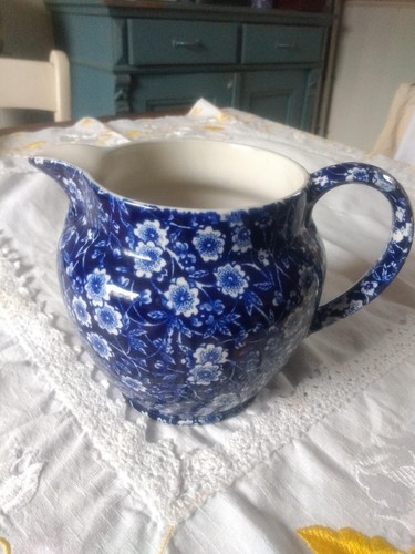 Burleigh calico blue vintage - burleigh,