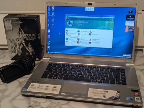 Retro windows vista sony vaio - windows,