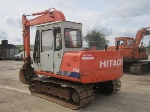Hitachi ex60 excavator - hitachi, /