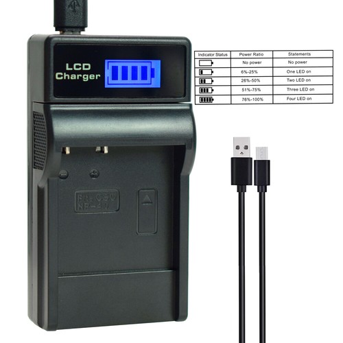 Lcd battery charger for casio - for,