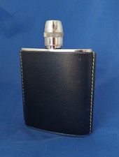 Vintage Hip Flask Leather
