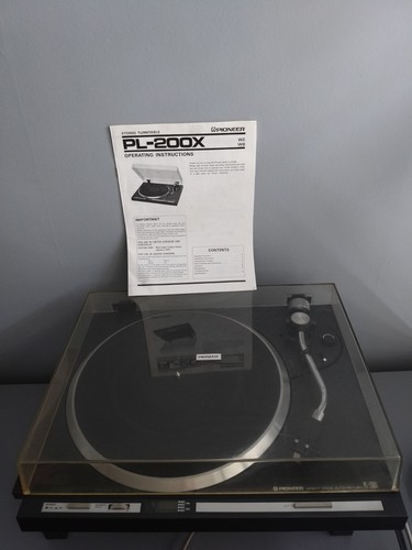Pioneer 200x turntable - pioneer, pl-200x