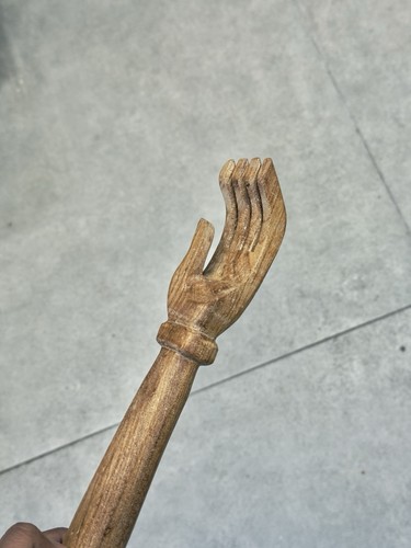 Wooden back scratcher long - scratcher,