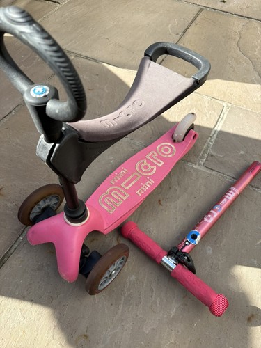 Micro scooter pink wheeled - 3,