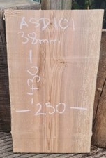 LIVE EDGE  ASH SLAB HARDWOOD