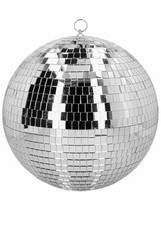Large Prop Mirror Ball 1970s Disco Party Decoration 30cm