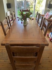 Extending French Oak Dining